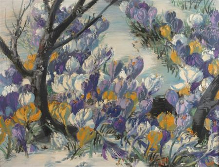 Sample artwork by Hans Rothe (20th Century), known for painting - View similar artists and auction records