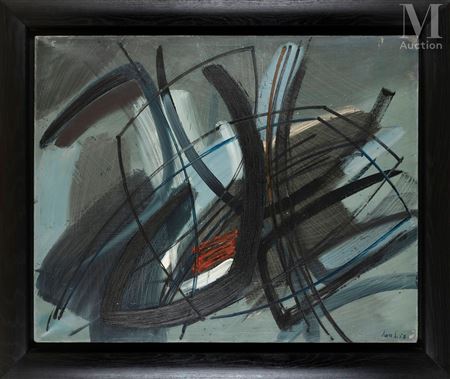 Paysage en grisaille, 1953