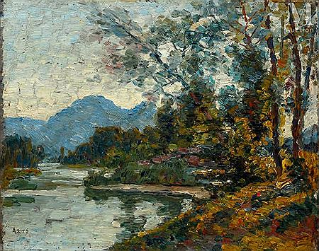 Landscape of Lamalou-les-Bains