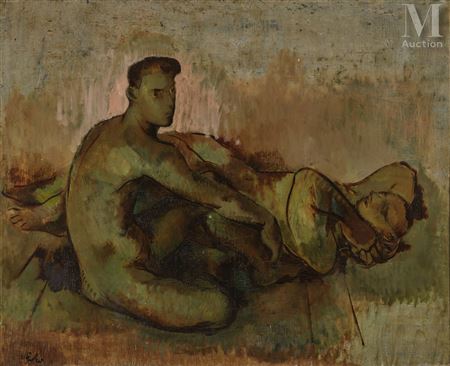 Sample artwork by Paul Strecker (1900 - 1950), known for stage design, painting - View similar artists and auction records