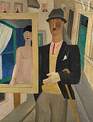 Sample artwork by Marcel Caron (1890 - 1961), known for painting - View similar artists and auction records