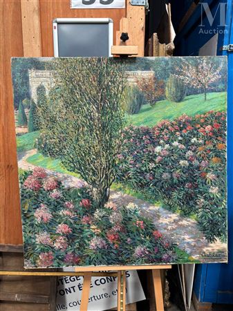 The garden in bloom