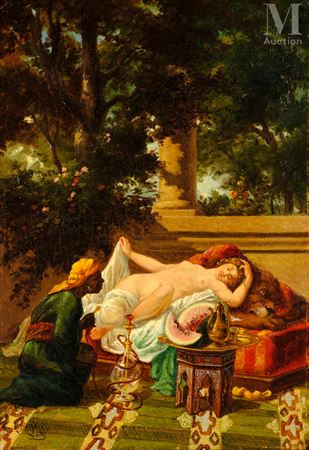 Orientalist nude scene