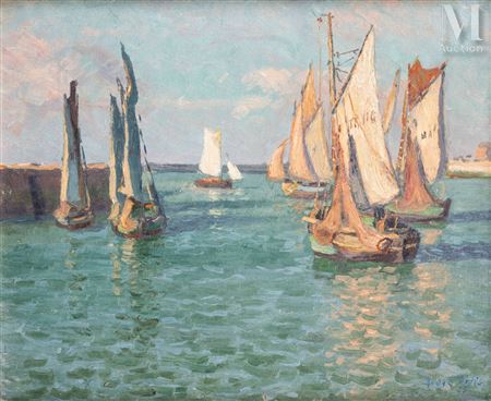 Sample artwork by Rene Lienard Saint-Delis (1873 - 1958), known for painting - View similar artists and auction records