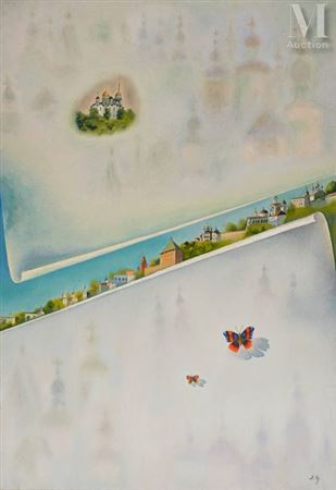 Vladimir-Souzdal Trompe l'oeil by Edouard Zelenine - Auction record, sale price, and art valuation. Compare with similar artists and explore comparable artworks.