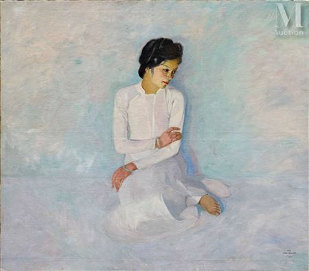 "Portrait of a Seated Elegant Woman", 1938