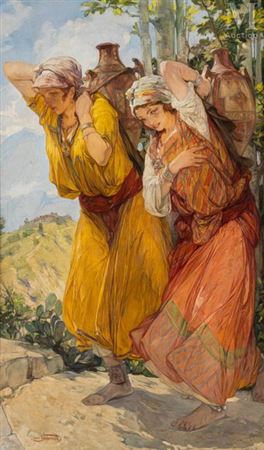 Berber water carriers