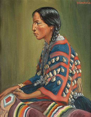 Ceremonial Dress; Portrait of Chief Plenty Coups (2)