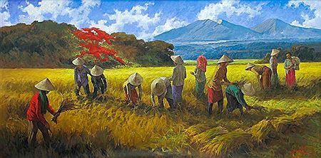 Harvest by Ronald Djaling - Auction record, sale price, and art valuation. Compare with similar artists and explore comparable artworks.