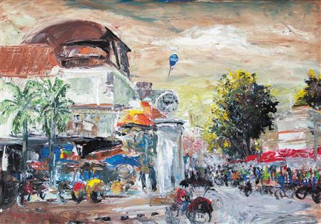 Ngejaman, 2014 by Bayu Wardhana - Auction record, sale price, and art valuation. Compare with similar artists and explore comparable artworks.