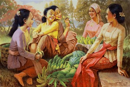 Sample artwork by Pardoli Fadli (Born 1971), known for painting - View similar artists and auction records