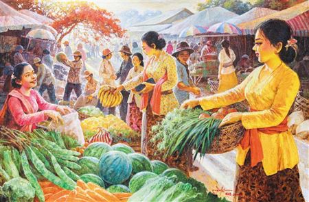 Morning Market: Good-Selling (Pasar Pagi: Laris Manis), 2022