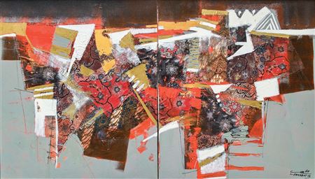 Eternal Life (Kehidupan Abadi) by Hassan Pratama - Auction record, sale price, and art valuation. Compare with similar artists and explore comparable artworks.