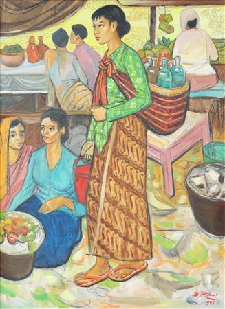 Jamu Seller (Pedagang Jamu), 1995