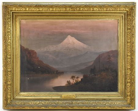 PARROTT MOUNT HOOD AT SUNSET