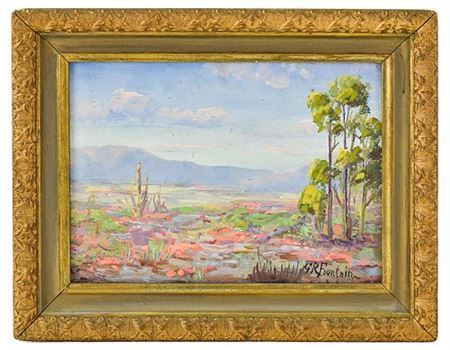 Landscape in bloom.