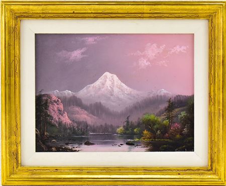 MT. HOOD AT SUNSET