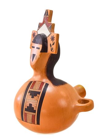 HOPI PUEBLO POTTERY CANTEEN