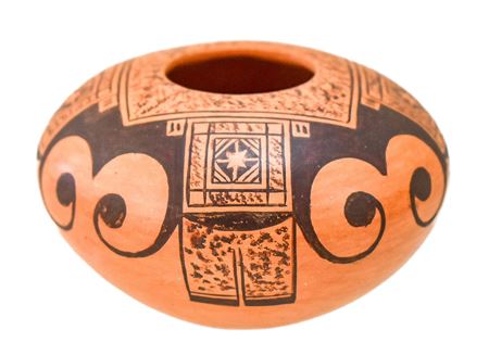 HOPI-TEWA POTTERY VASE