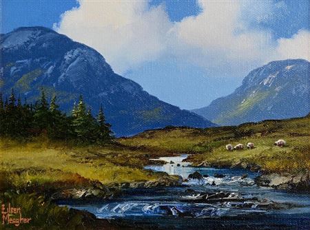 Sheep Grazing, Connemara