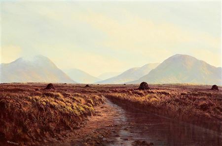 Turf Stacks, Connemara