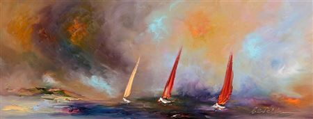 Coast to Coast by Carol Ann Waldron - Auction record, sale price, and art valuation. Compare with similar artists and explore comparable artworks.