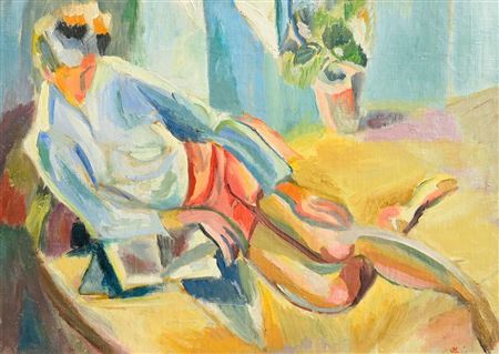 Reading in the Garden