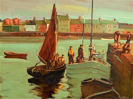 Evening, Claddagh, Galway (1976)