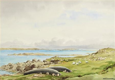 Geese on the Shore, near Renvyle