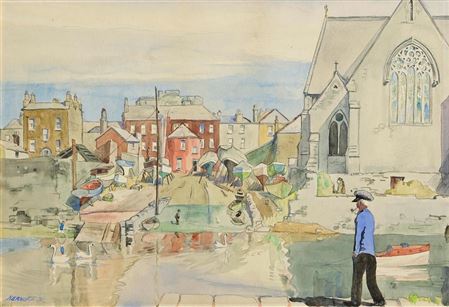 Murphy's Boatyard, Ringsend, Dublin (1931)