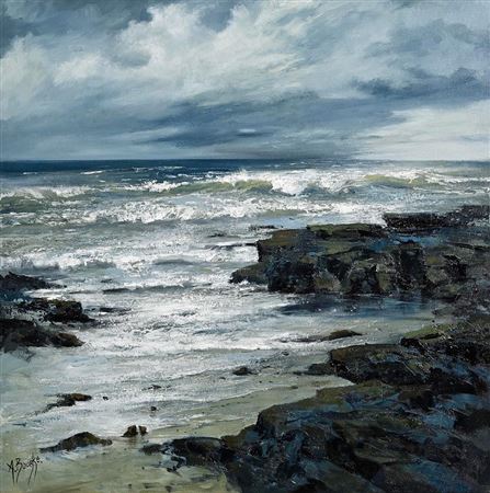 Darkening Skies, Fanore, Co. Clare