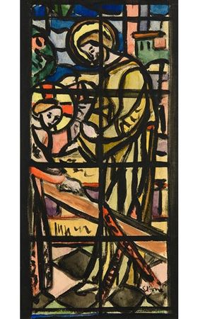 Study for a Stained Glass Window