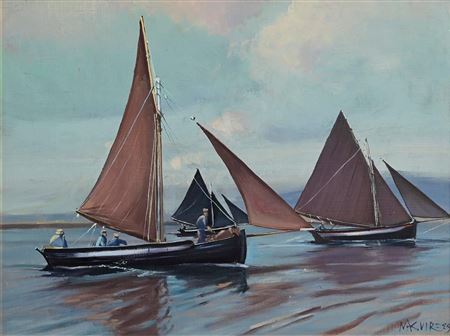 Galway Hookers at Roundstone (1989)