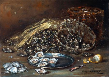 Still life with oysters