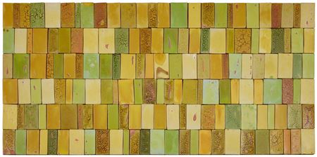 Studio tile wall assemblage