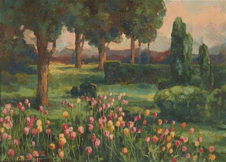 Landscape With Flowers, 1934