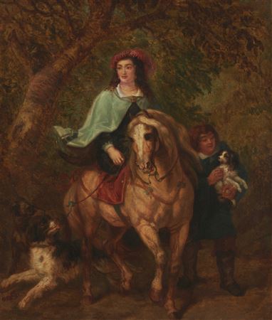Figure On Horseback
