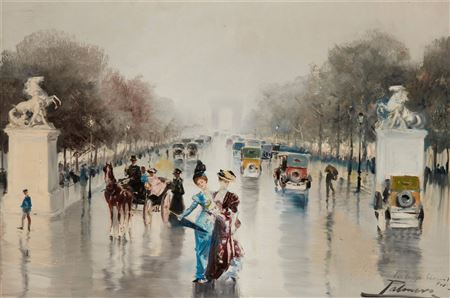 "Les Champs Élysées, Paris"