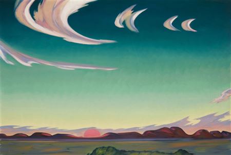 Sunset In The Desert