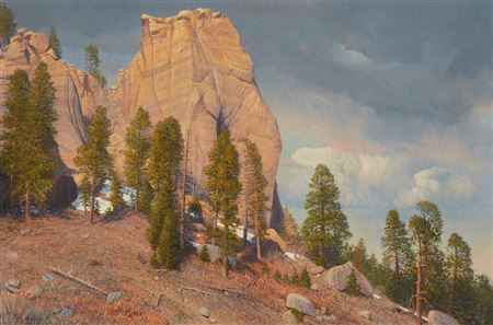 "Lukachukai Mountains," 1980