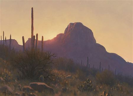 "Sundown Near Safford Peak," 2002