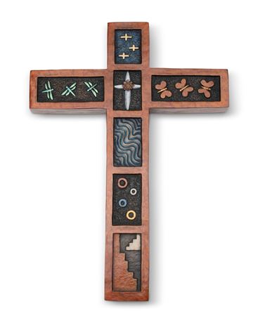 Wall hanging cross