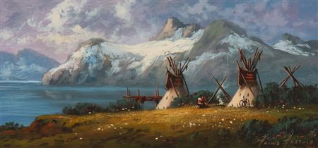 "Camp on the Lake"