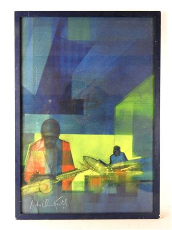 Duo of musicians