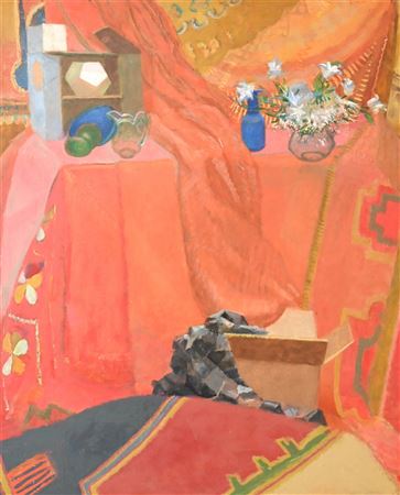 “Red Still Life” 1977-1981 by Jane Wilson - Auction record, sale price, and art valuation. Compare with similar artists and explore comparable artworks.