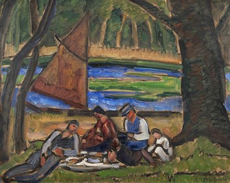 "Frühstück im Wald"