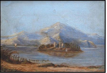 Landscape with Island Fortress