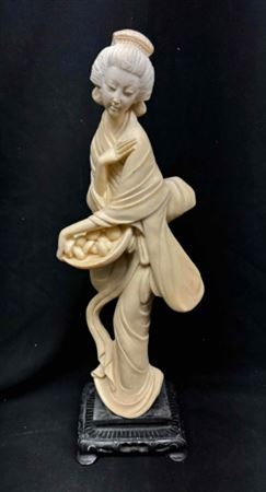 Mid Century Asian Geisha