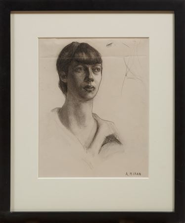 "Untitled: Head of a Woman"