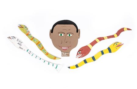 "The Dream #44: President Obama"; together with "Snakes" (4), 5 total pieces